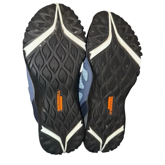 Merrell Siren Sport Q2 Mid Waterproof Boots Women’s 7 Slate Blue Hiking Trail - Picture 7 of 11